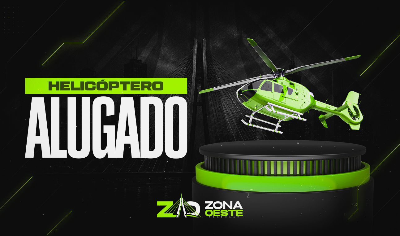 HELICÓPTERO ALUGADO